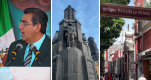 Gobierno conmemora 493 aniversario de la Fundación de Puebla. Foto: @SergioSalomonC